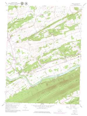 Mifflintown USGS topographic map 40077e3