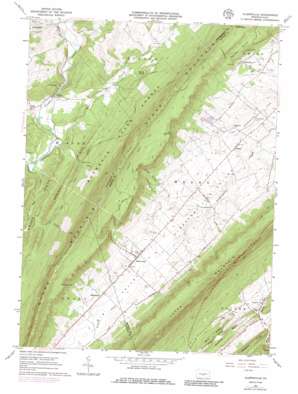 Allensville USGS topographic map 40077e7
