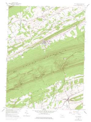 McClure USGS topographic map 40077f3