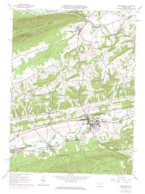 Middleburg USGS topographic map 40077g1