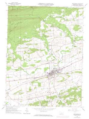 Mifflinburg topo map