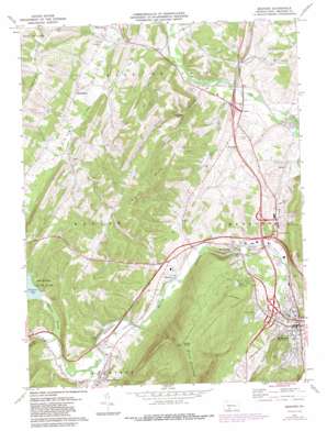 Bedford USGS topographic map 40078a5