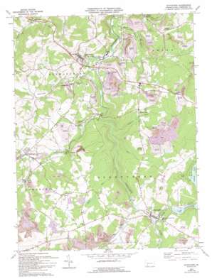 Stoystown USGS topographic map 40078a8