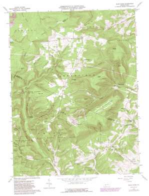 Beaverdale USGS topographic map 40078c5