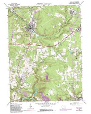Nanty Glo USGS topographic map 40078d7