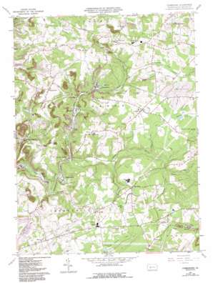 Commodore USGS topographic map 40078f8