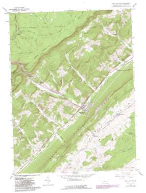 Port Matilda USGS topographic map 40078g1