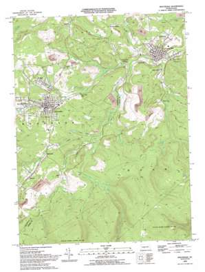 Houtzdale USGS topographic map 40078g3