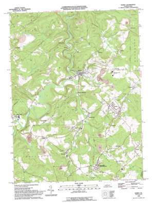 Ramey USGS topographic map 40078g4