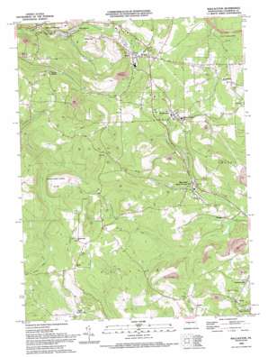 Wallaceton USGS topographic map 40078h3