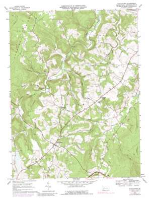 Stahlstown topo map