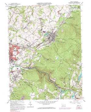 Stahlstown USGS topographic map 40079c3