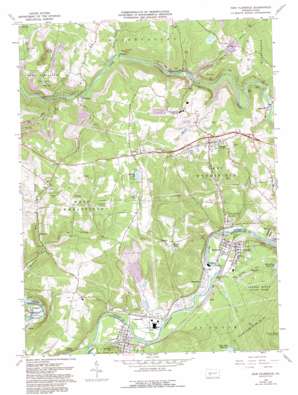 New Florence topo map