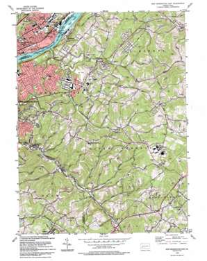 New Kensington East USGS topographic map 40079e6