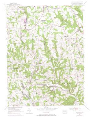 Curtisville USGS topographic map 40079f7