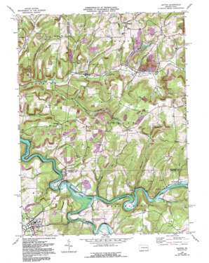 Dayton USGS topographic map 40079h2