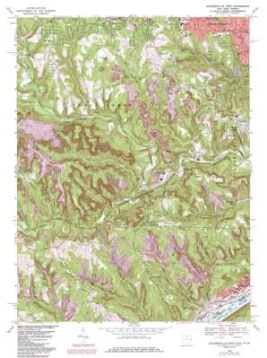 Steubenville West USGS topographic map 40080c6