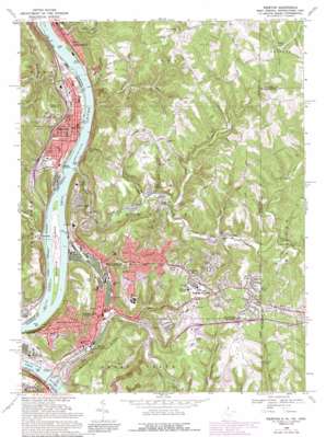 Weirton USGS topographic map 40080d5