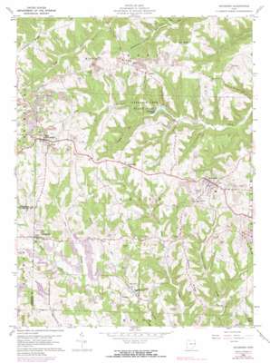 Amsterdam USGS topographic map 40080d7