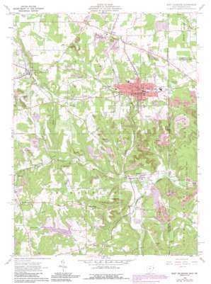 East Palestine USGS topographic map 40080g5