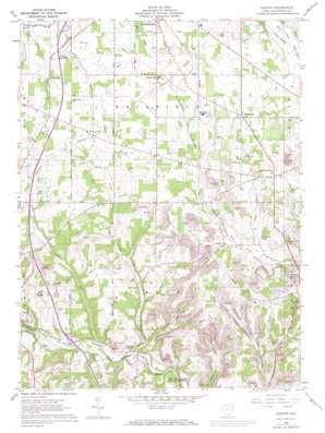 Elkton USGS topographic map 40080g6