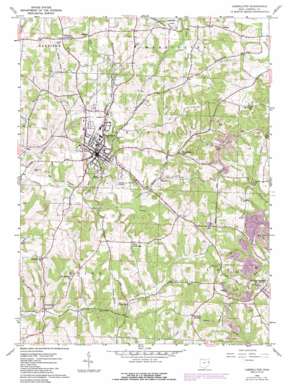 Carrollton USGS topographic map 40081e1