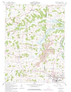 Sugarcreek USGS topographic map 40081e6