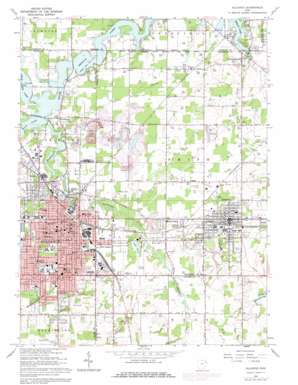 Alliance USGS topographic map 40081h1