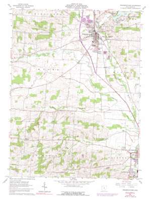 Fredericktown USGS topographic map 40082d5