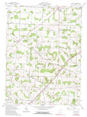 Shauck USGS topographic map 40082e6