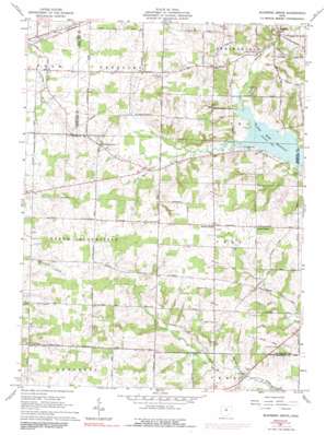 Blooming Grove USGS topographic map 40082f6