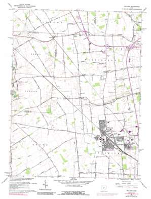 Hilliard USGS topographic map 40083a2