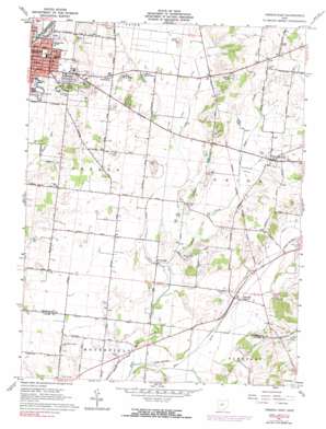 Urbana East USGS topographic map 40083a6