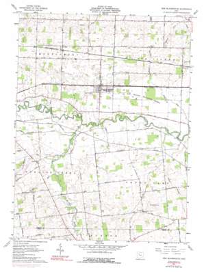 New Bloomington USGS topographic map 40083e3