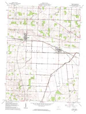 Alger USGS topographic map 40083f7