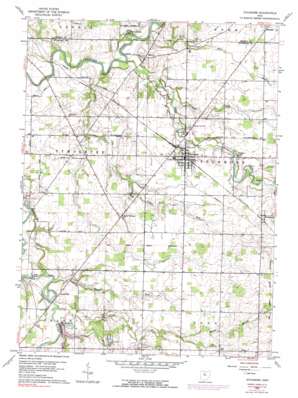 Sycamore USGS topographic map 40083h2