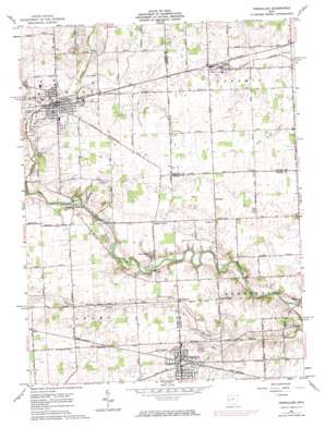 Piqua West USGS topographic map 40084b3
