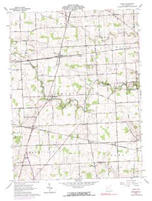 Dawn USGS topographic map 40084b5