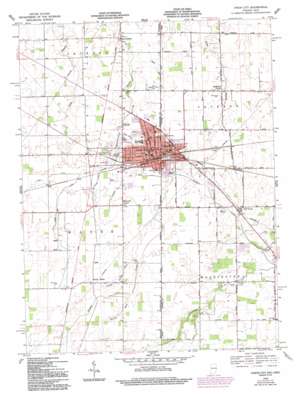 Union City USGS topographic map 40084b7