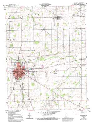 Winchester USGS topographic map 40084b8