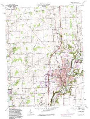 Sidney USGS topographic map 40084c2