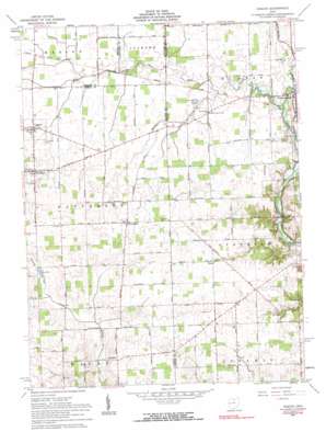 Osgood USGS topographic map 40084c4