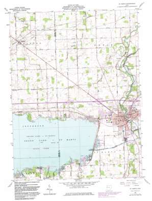 Saint Marys USGS topographic map 40084e4