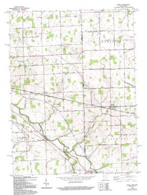 Wren USGS topographic map 40084g7