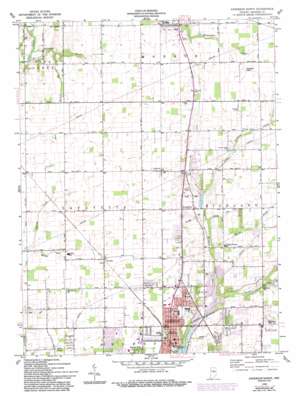 Anderson North USGS topographic map 40085b6