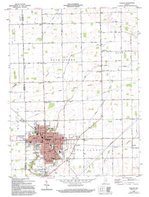 Elwood USGS topographic map 40085c7