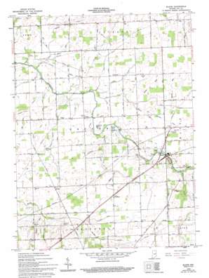 Blaine USGS topographic map 40085d1