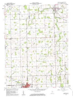 Pennville USGS topographic map 40085d2