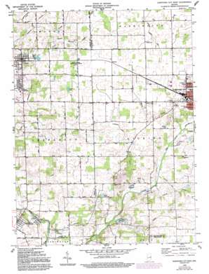 Wheeling USGS topographic map 40085d4