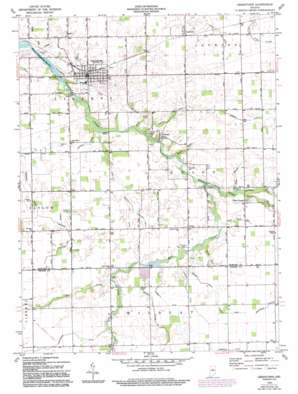Greentown USGS topographic map 40085d8